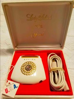 Vintage 1968 Lady Schick Jewel Electric Shaver