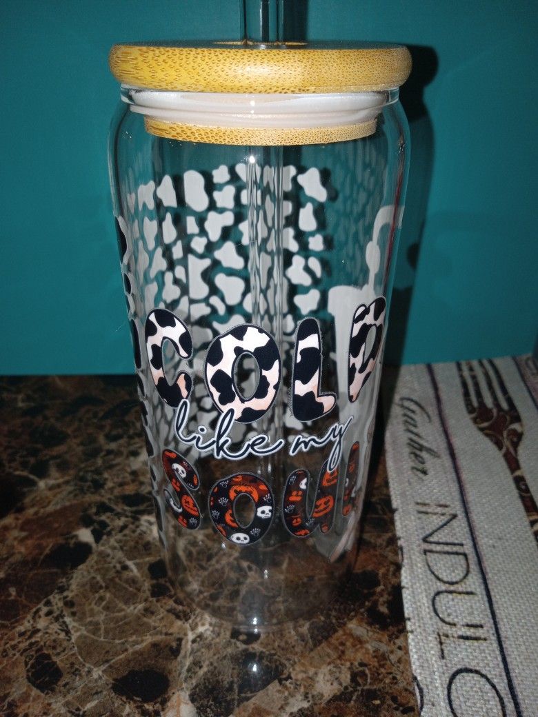 GLASS COFFEE CUP