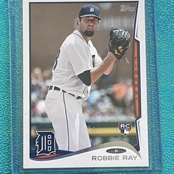 2014 Topps Update #US-284 Robbie Ray RC Tigers / Blue Jays Rookie MLB 