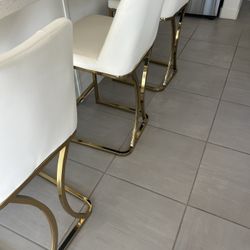 Leather Bar Stools $100 Each 