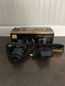 Nikon D60 DSLR Camera