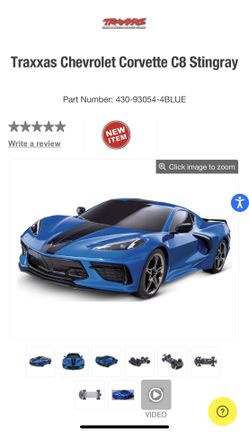 Traxxas Corvette C8