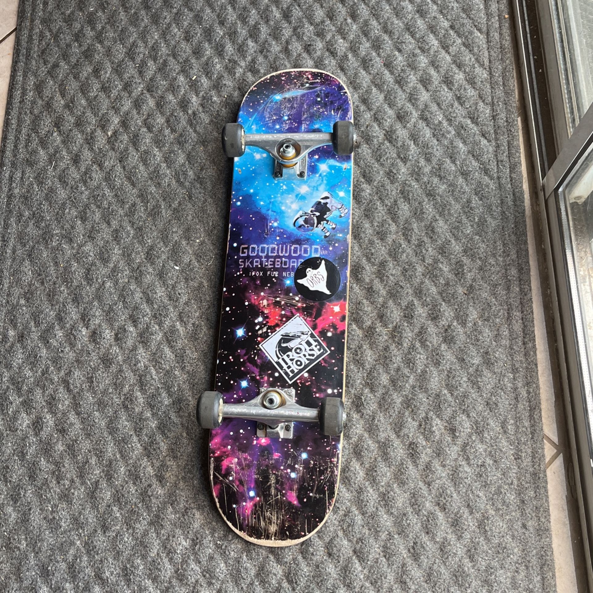Goodwood Skateboard Fox Fur Nebula