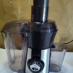 Hamilton Beach Big Mouth Pro Juicer Machine for Fruits and Vegetables with Extra Large Chute, Extractor de Jugos, Stainless Steel