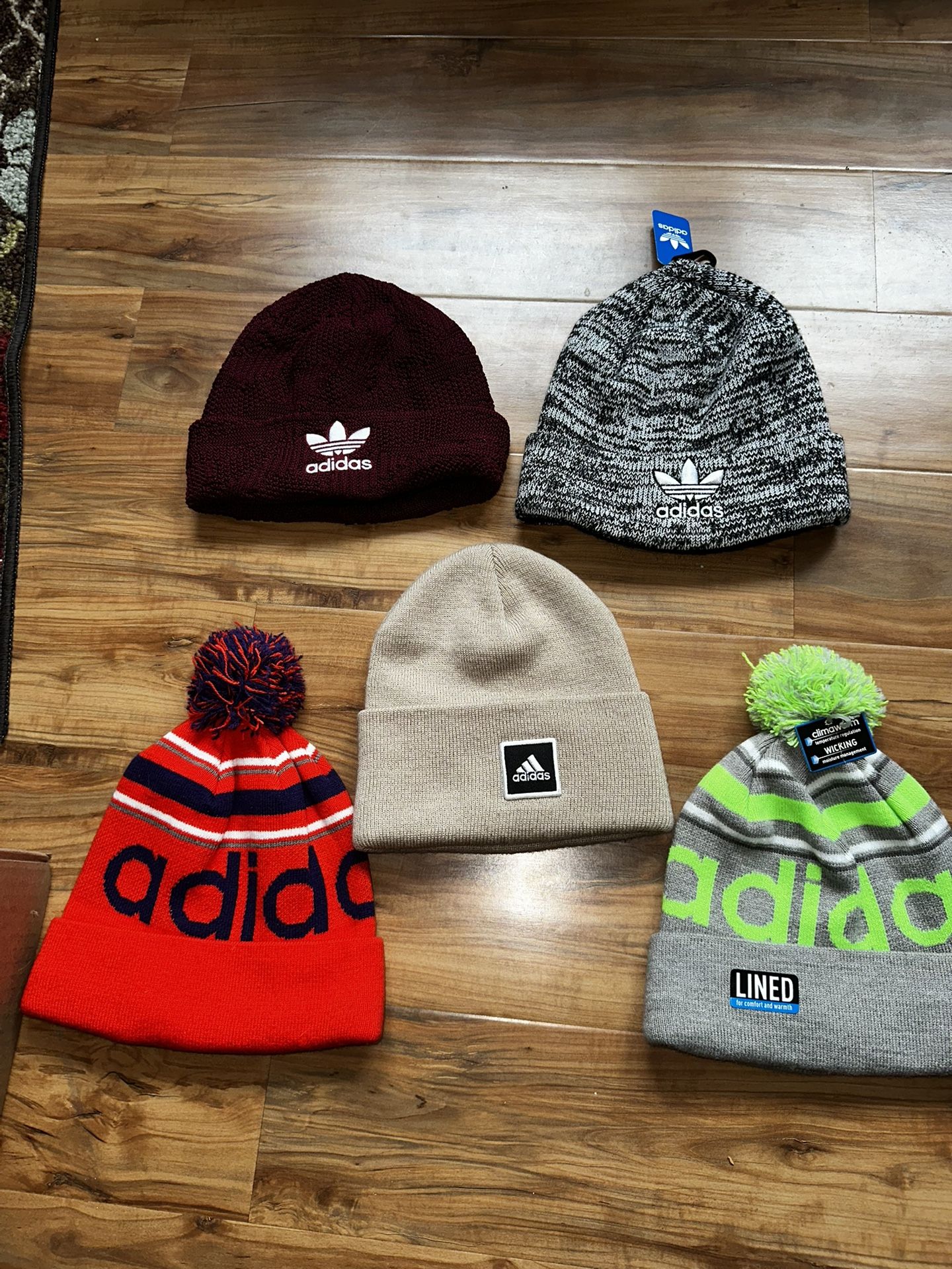 Adidas Winter Hat Lot
