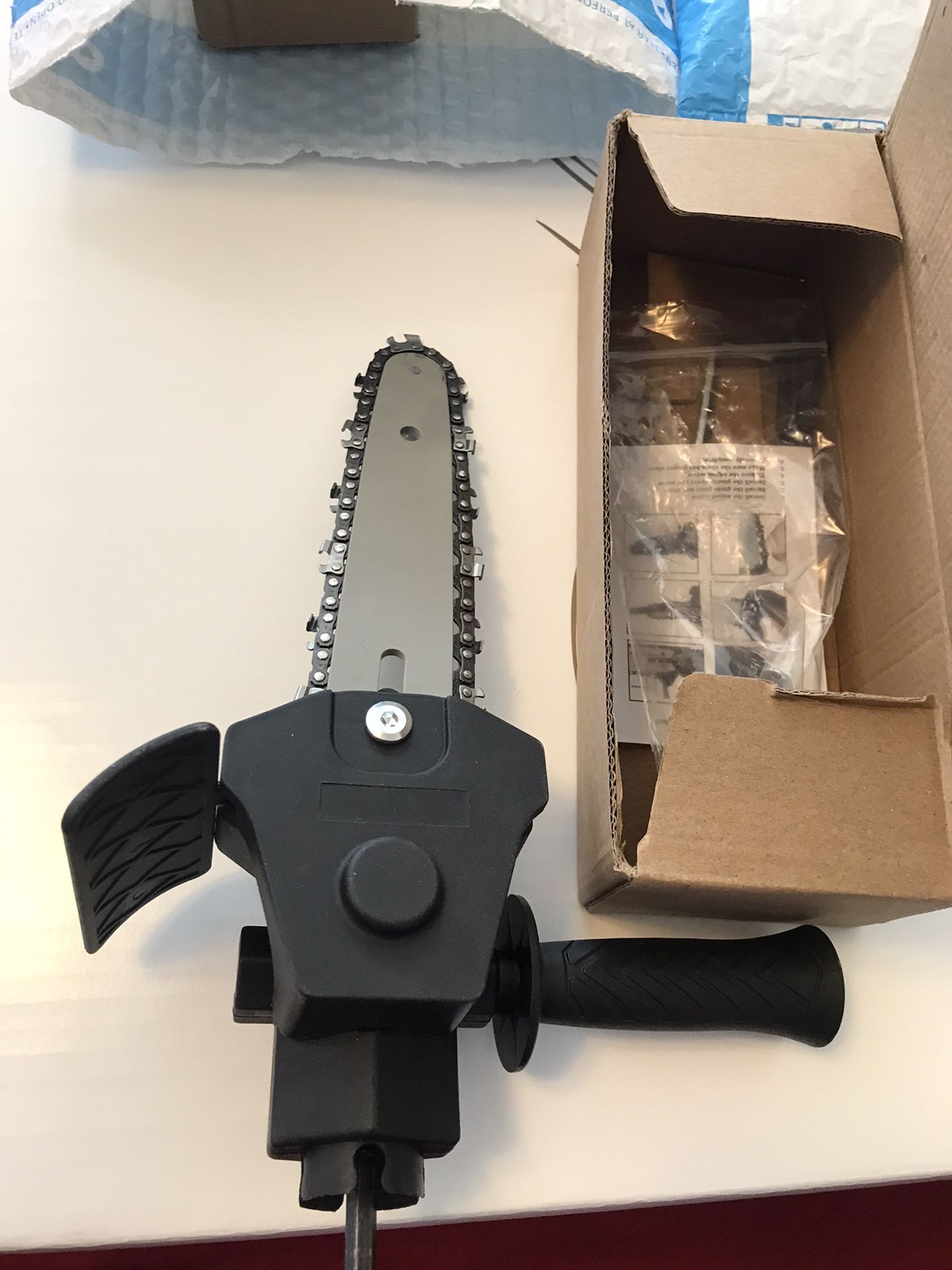 6 in chainsaw Complete Handrill Adapter Converting Your Drill Into Powerful Chainsaw