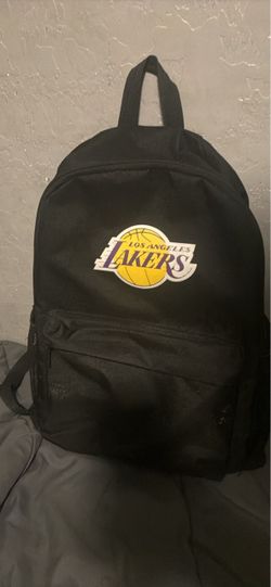 Los Angeles Lakers Black Backpack