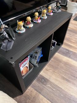 Brightroom 13” 2 Cube Organizer Black Oak