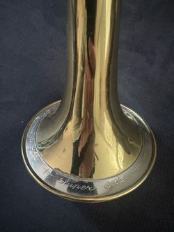 F.E. Olds and son “super olds” trumpet