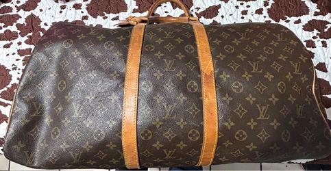 Authentic Vintage Louis Vuitton Keepall 55 Duffle Bag (1989)