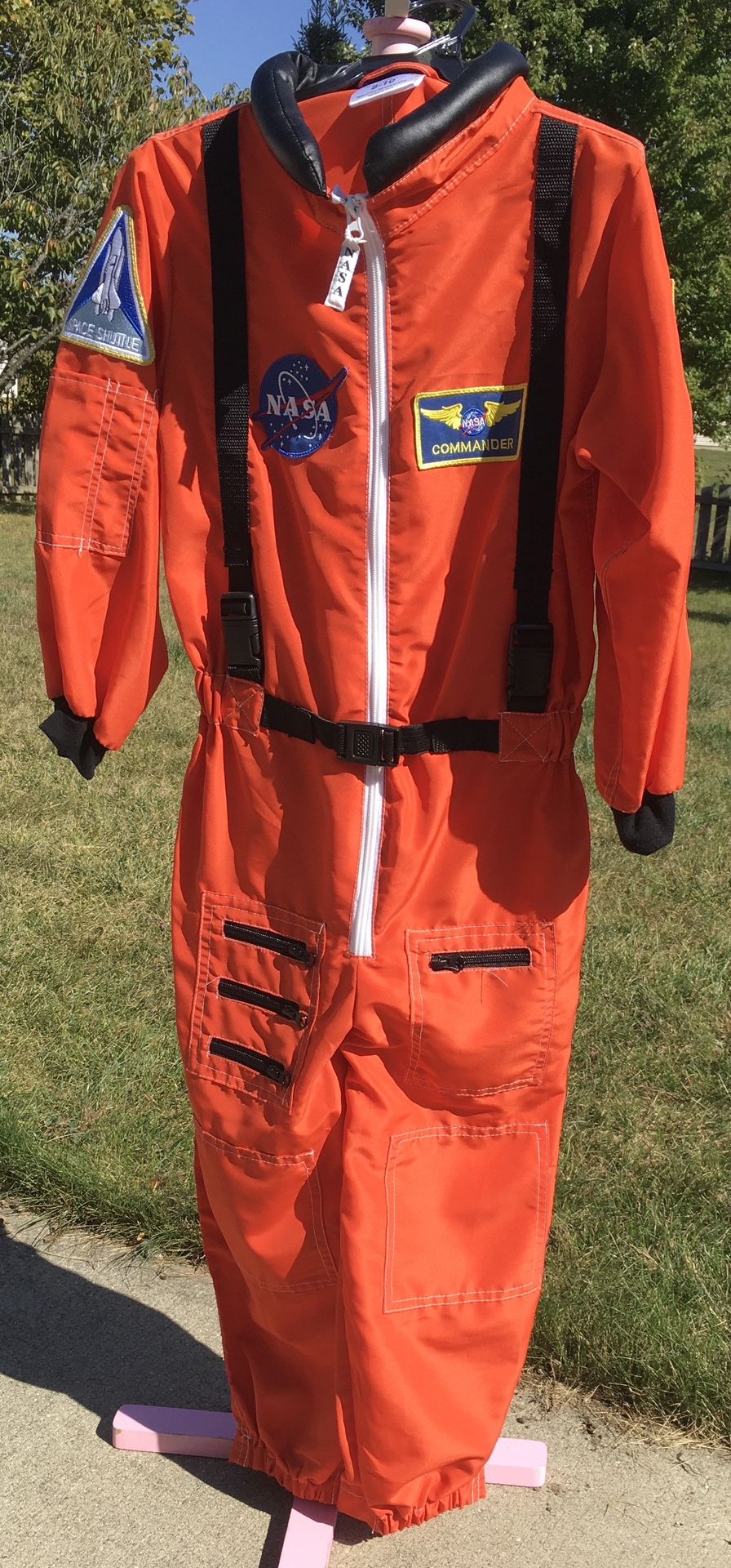 NASA Astronaut Costume Size 8-10