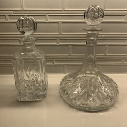 Block Wine & Liquor Decanter Set Excellent Condition 
