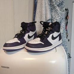 Purple Air Jordans