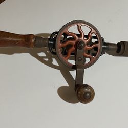 Vintage Craftsman Hand Drill Very Good Condition, Works Great