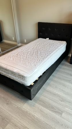Twin size bed frame