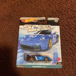 Hot Wheels Porsche 911 GT3 Speed Machines