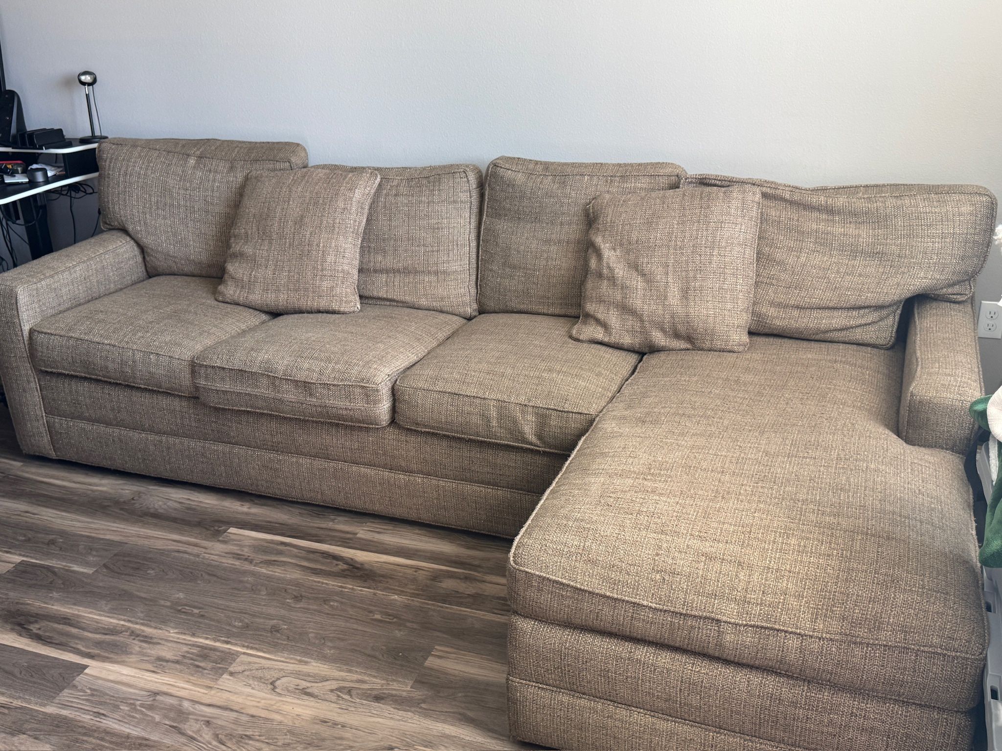 Cozy Affordable L-Shaped Couch