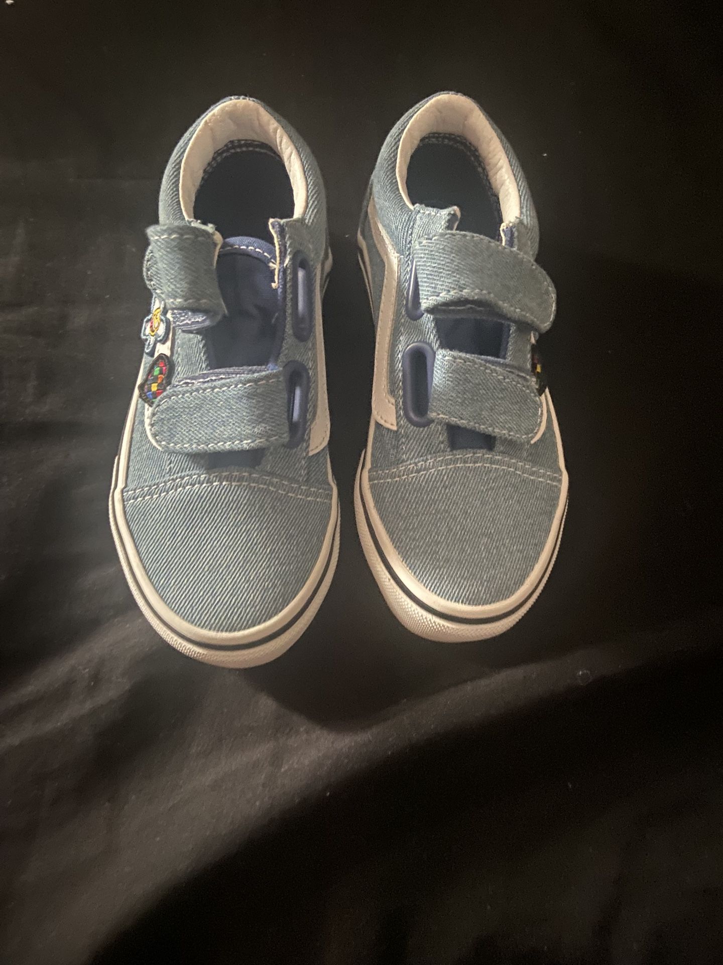 Denim Vans Size 4c