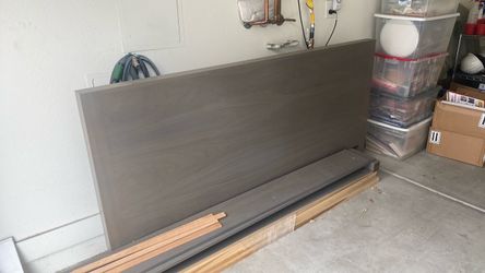 King size platform bed