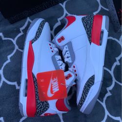 Air Jordans Retro 3s Men’s Fire Reds
