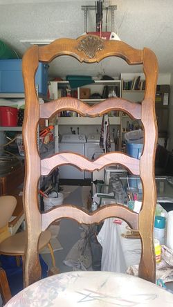 All Wood Ladder Back Chairs