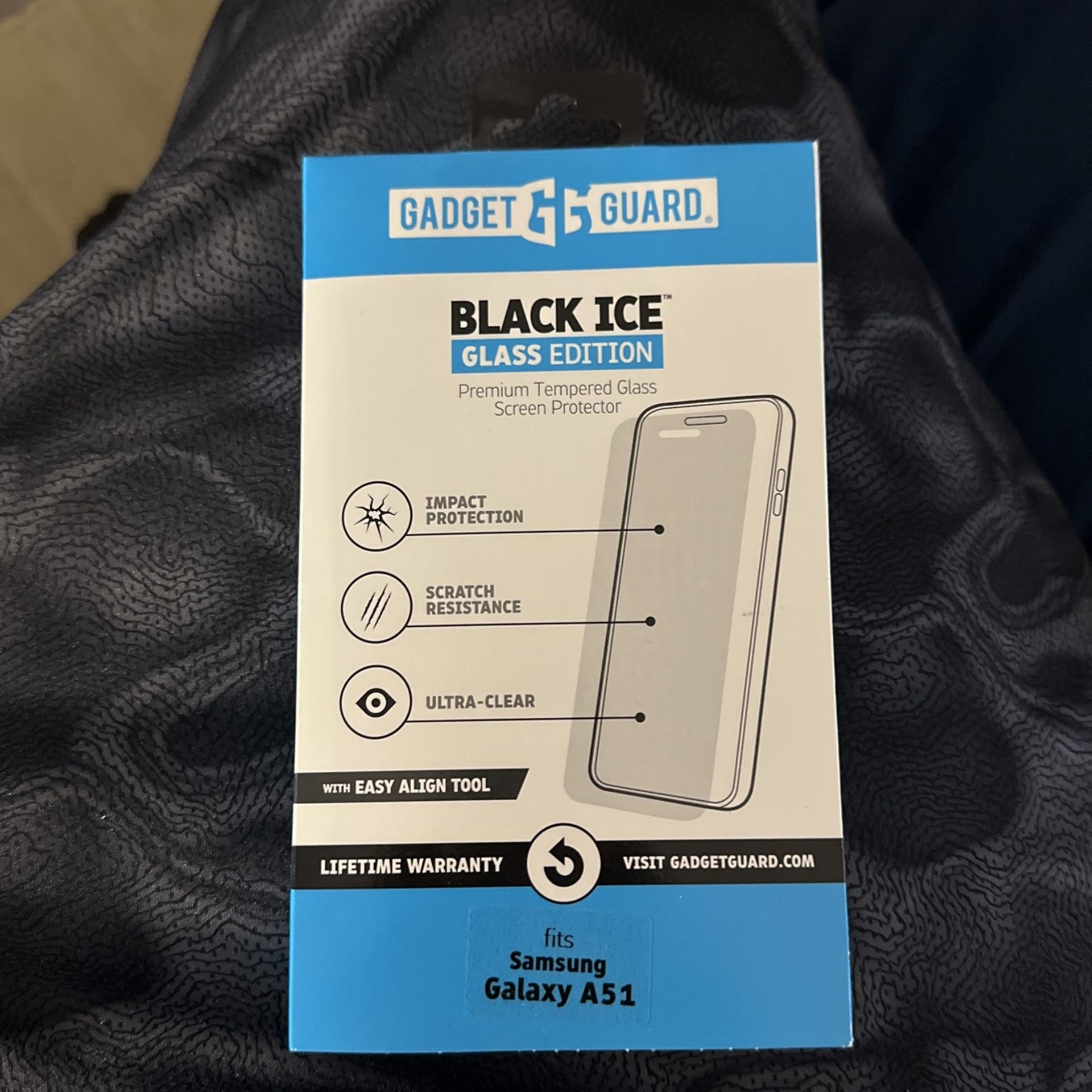 Brand New Samsung A51 Gadget Guard Tempered Glass (Lifetime Warranty).