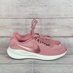 Nike Revolution Mesh Rosewood Running Gym Shoes Women's Size 7 FB2208-603 NWOB