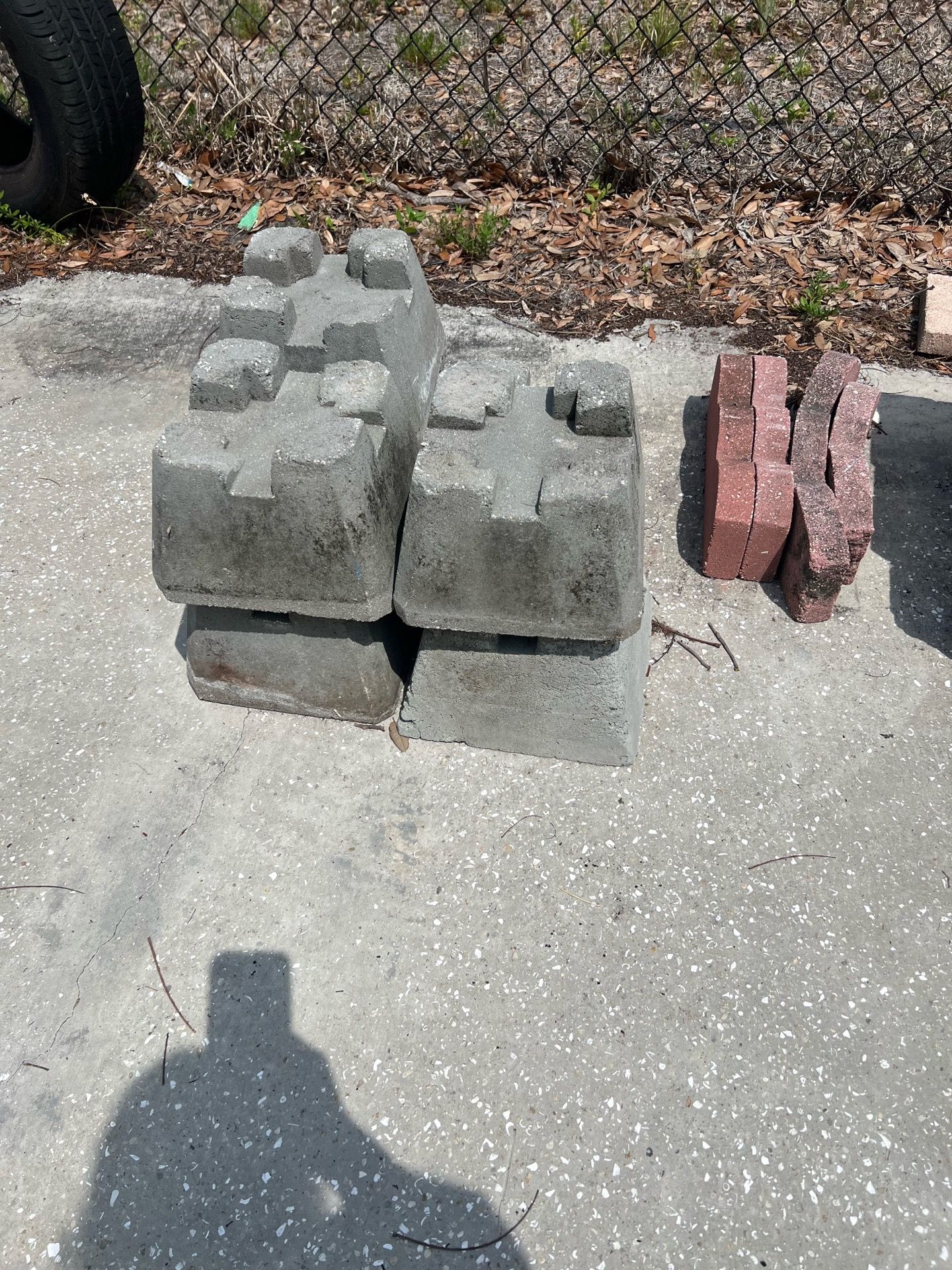“Large Lot of Concrete Pavers & Garden Blocks for Sale”l