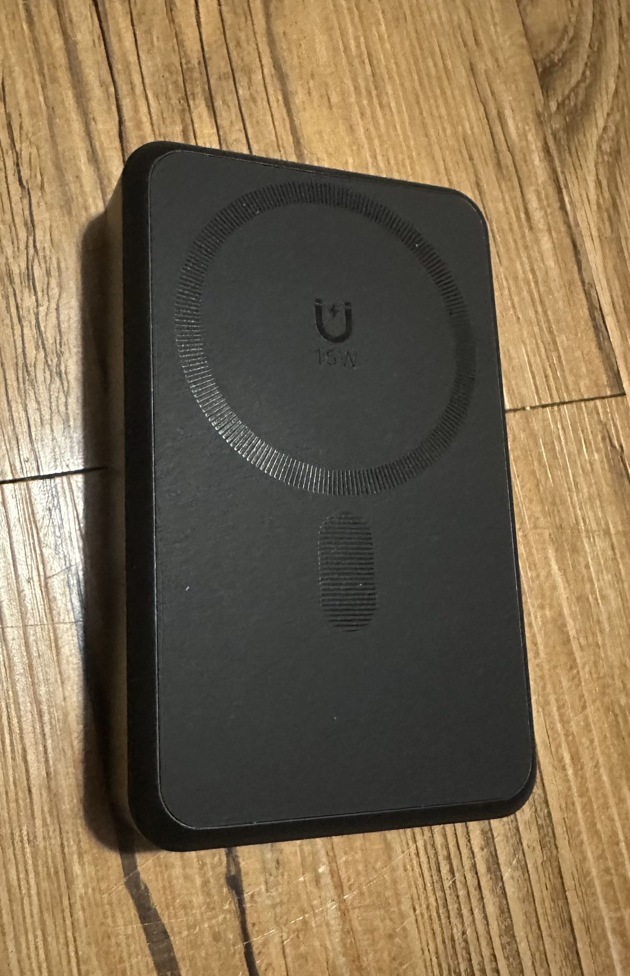 10000mah Magnetic Power Bank 22.5w Fast Charge With Stand/cables New Black