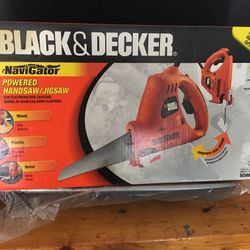 Black & Decker hand saw jigsaw