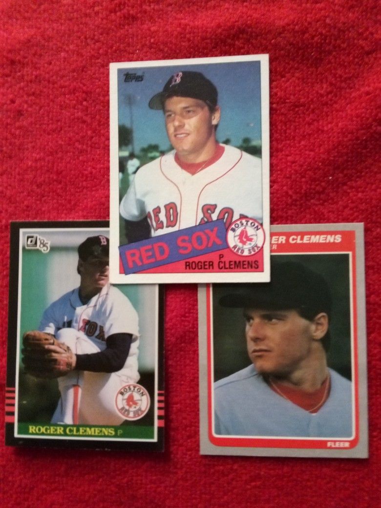 3 ,Roger Clemens Rookie Cards. Topps,Fleer , Donruss. for Sale in  Philadelphia, PA - OfferUp