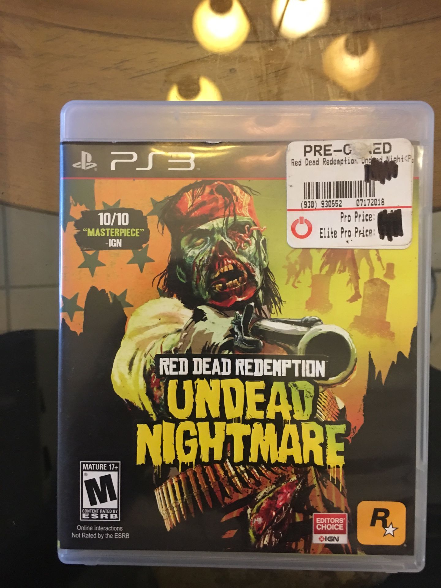 Ps3 red dead redemption undead nightmare