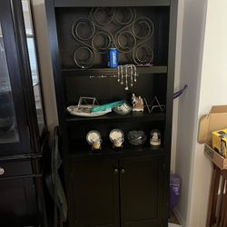 Wooden Black Wine Rack(free Delivery) 