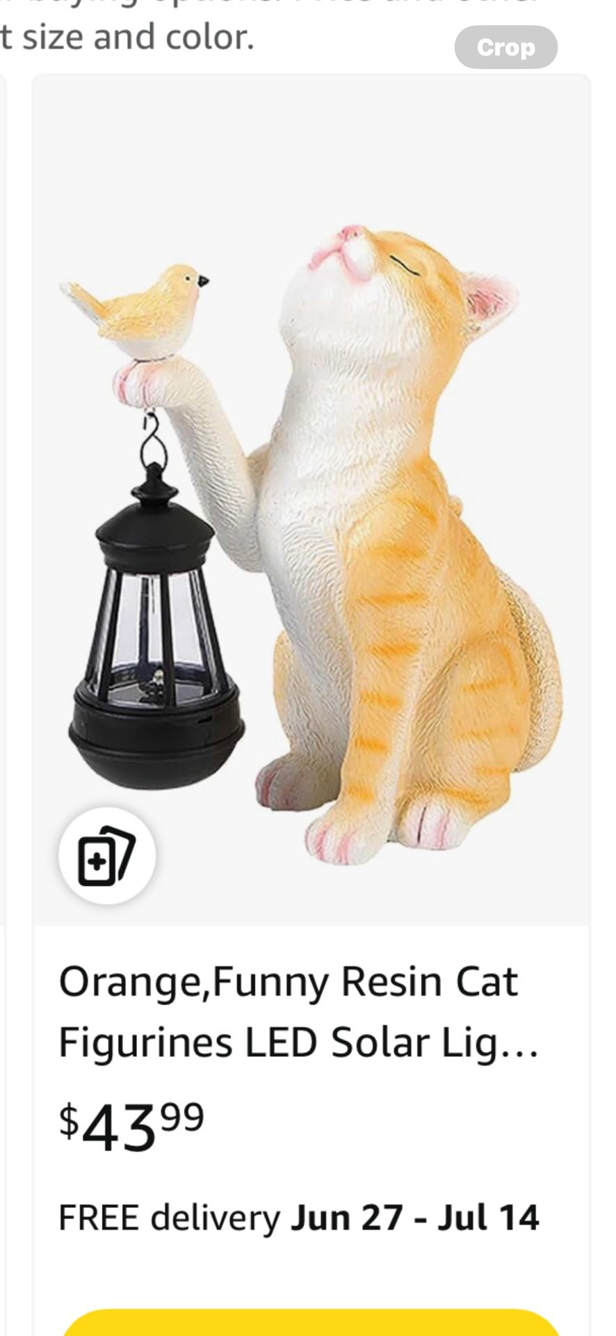 Led Cat Figure Solar Light