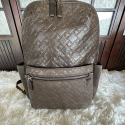 Tumi rare vintage leather business backpack 
