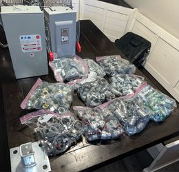 Huge Electrician’s Lot: Disconnects, Data Cables & Conduit Fittings – Everything Must Go!
