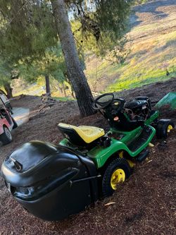 John’s deer riding tractor