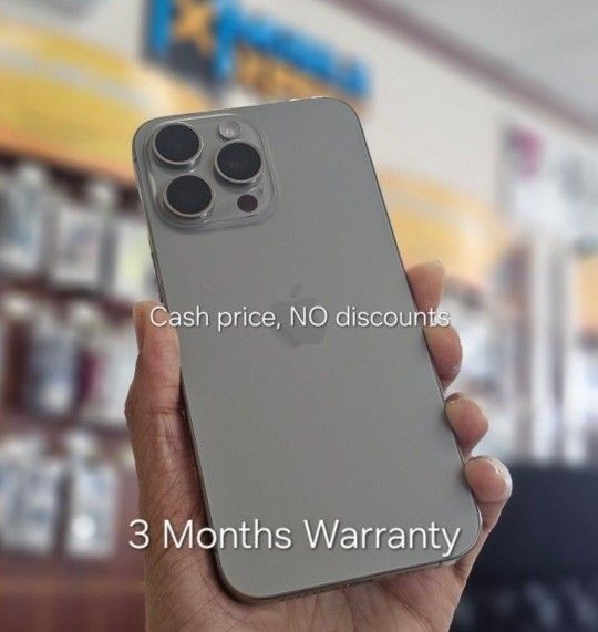 iPhone 15 Pro Max 256GB
