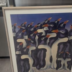 Stunning Penguin Art Peace
