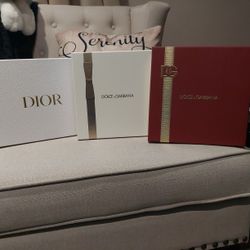2 Dolce And 1 Dior Box Perfect For Party Decore