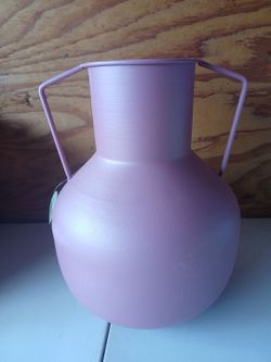 LARGE PINK VASE