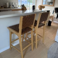 Wood Counter Stools 