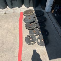 Iron Grip Olympic Weights 