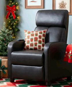 Massage recliner black New