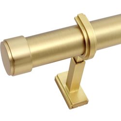 New BlastHome Non-Adjustable Luxury Curtain Rods, 42.52"L x 2.83"W. Russell/Boulder area