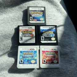 Nintendo 3ds / Ds Pokemon Games 
