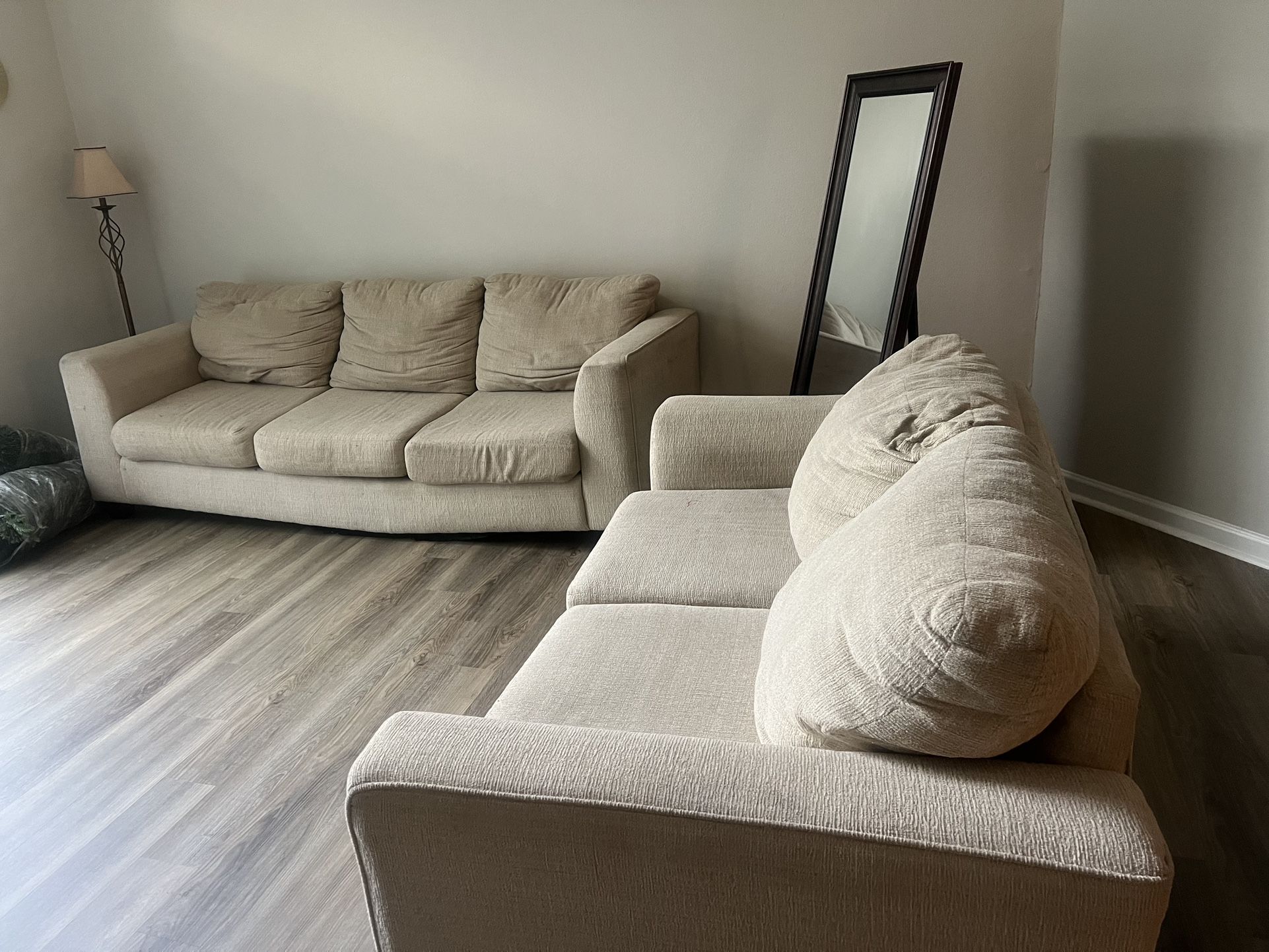 Love Seat And Sofa Chair