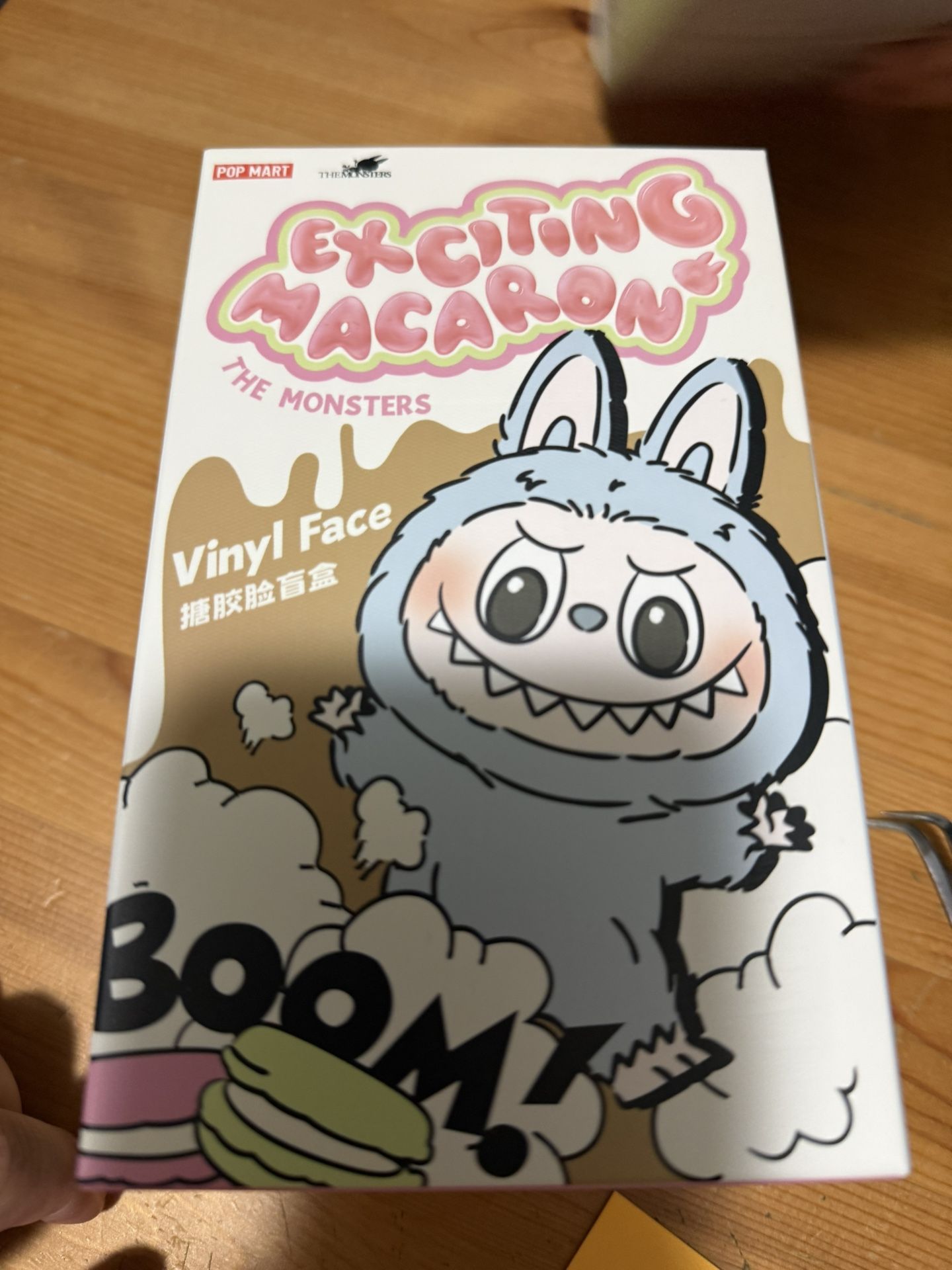 Exciting Macaron Popmart Labubu Soymilk Sealed
