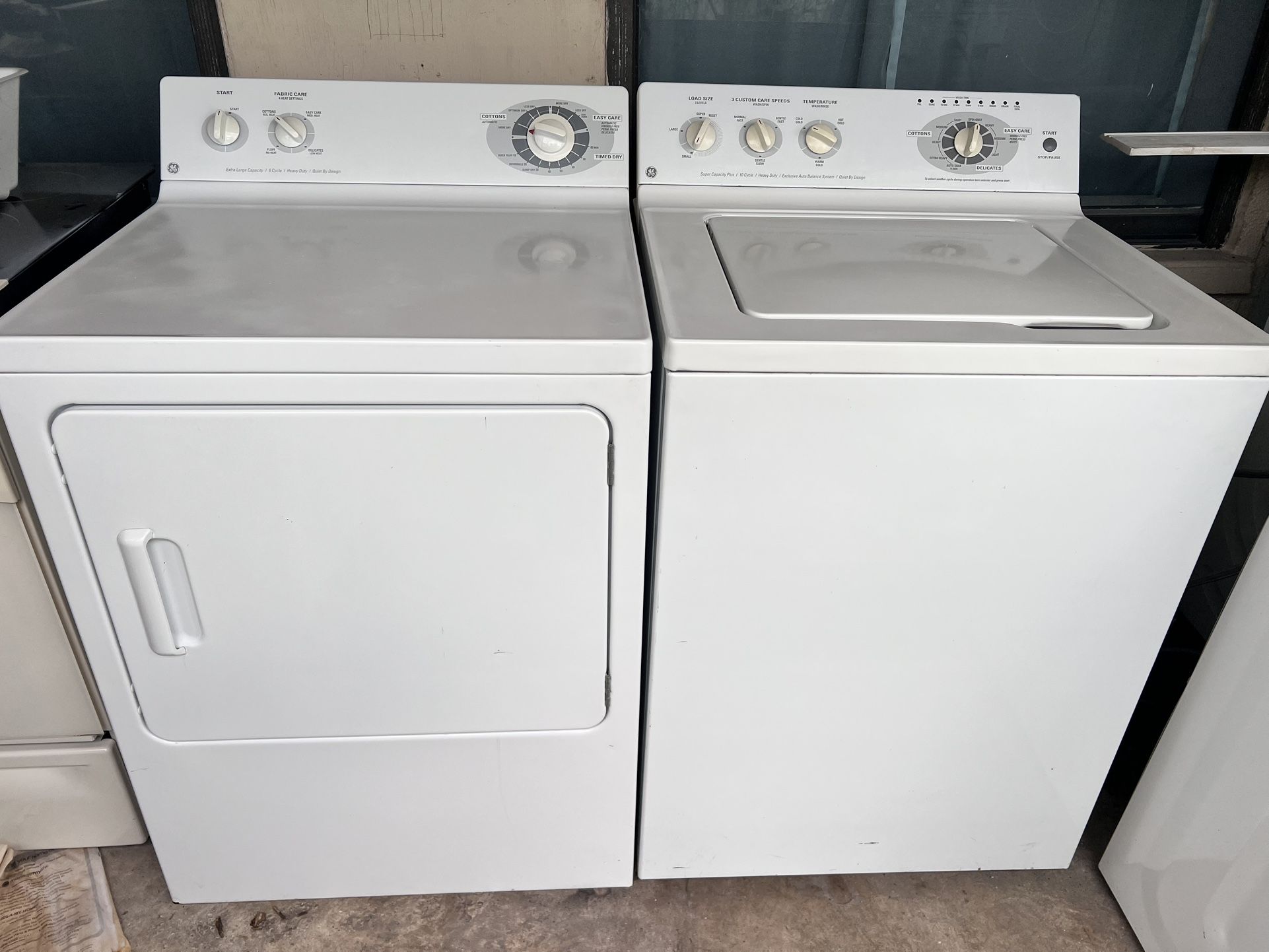 GE Top Load Washer And Dryer DELIVERY AVAILABLE 🚚