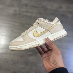 Nike Dunk Low “Gold Swoosh” 